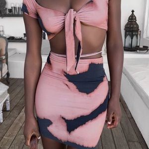 Tiger Mist skirt set size small